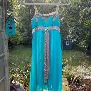 Vintage empire waist dress medium
